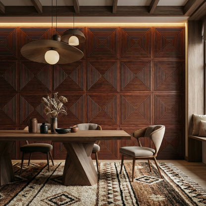 Hyde Modern Grooved Wall Panel