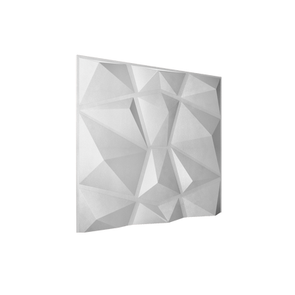 Diamond Fever Square 3D Leather Wall Panel