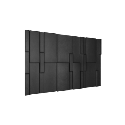 Flux Square 3D Leather Wall Panel