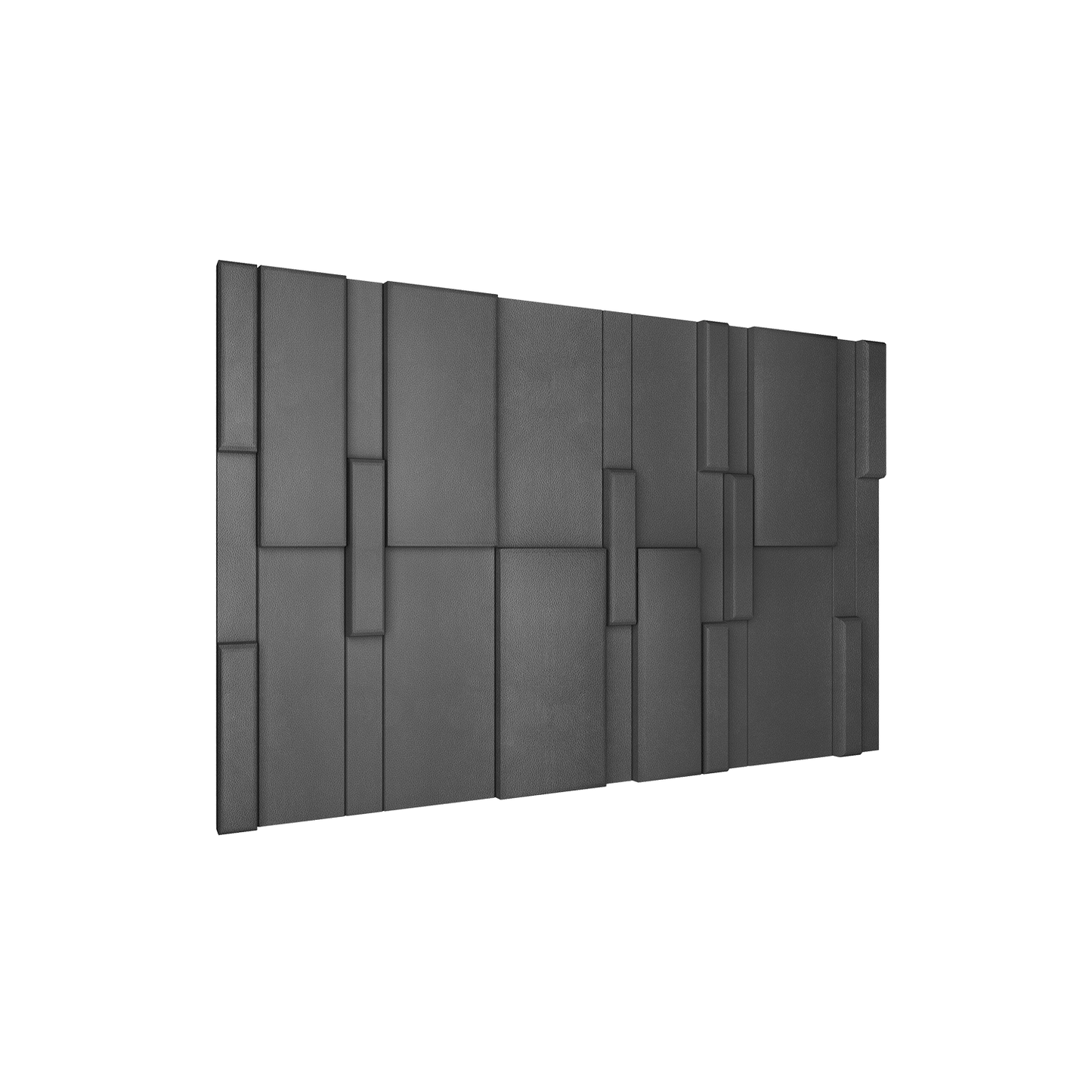 Flux Square 3D Leather Wall Panel