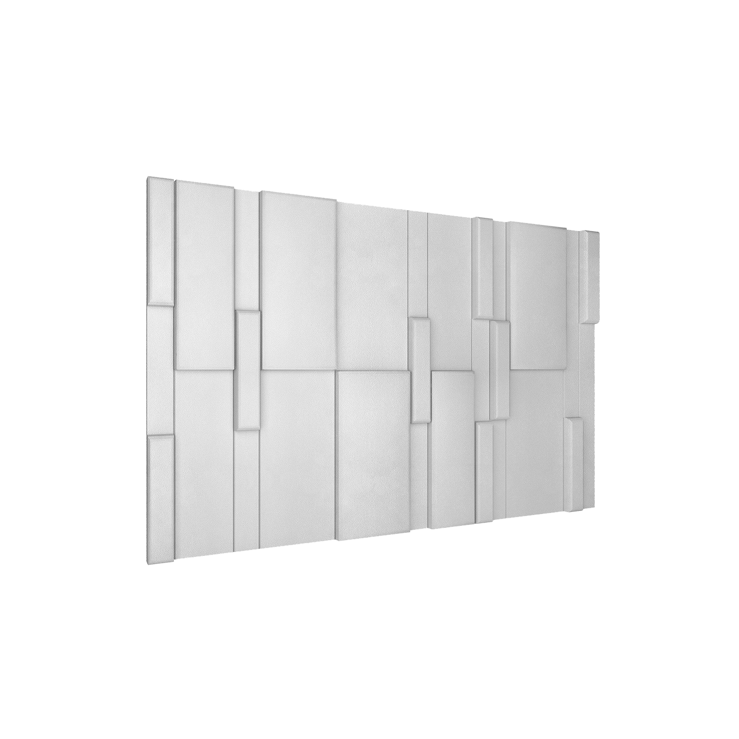 Flux Square 3D Leather Wall Panel