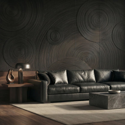 Orbital Ring Grooved Wall Panel