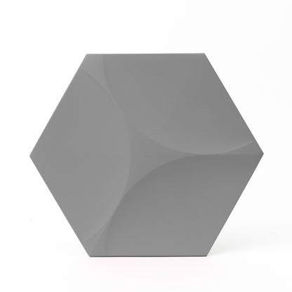Cubed Hexagon 3D Leather Wall Panel