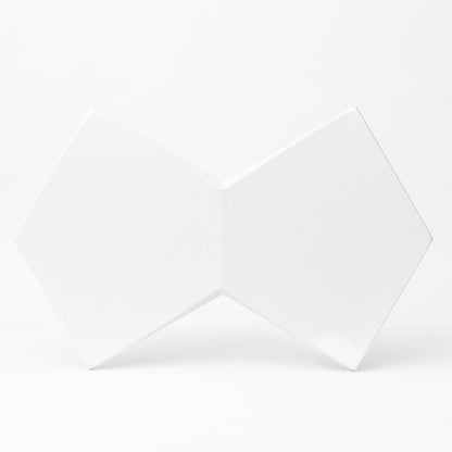 Bowtie Geometric 3D Leather Wall Panel