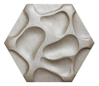 Speck Hexagon 3D Leather Wall Panel
