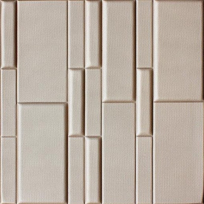 Flux Square 3D Leather Wall Panel