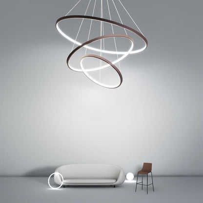Hanging Dining Room Chandelier Modern Chandelier with Remote Control