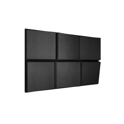 Ubiquitous Square 3D Leather Wall Panel