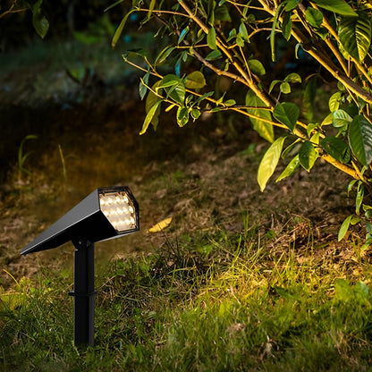 Flood Spike Light Adjustable Angle Solar Spotlight (Sold in Sets)