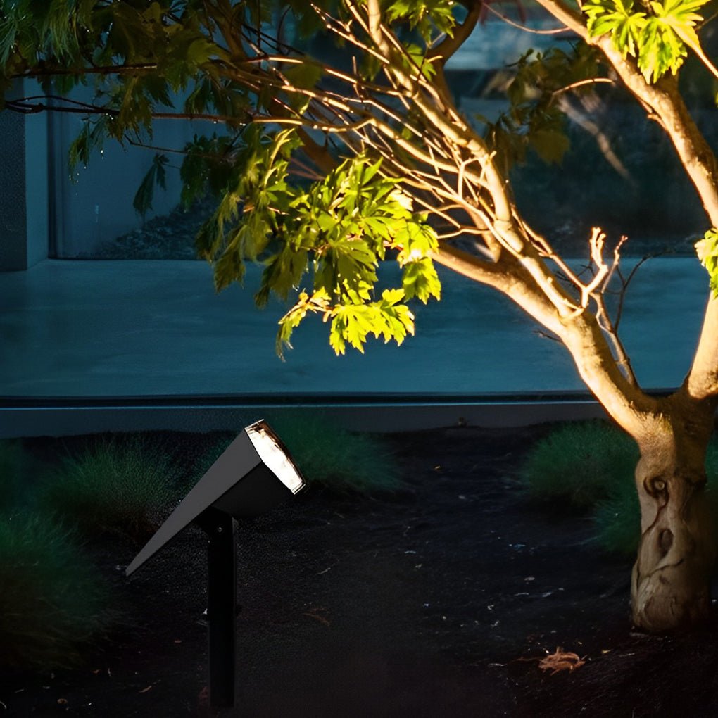 Flood Spike Light Adjustable Angle Solar Spotlight (Sold in Sets)