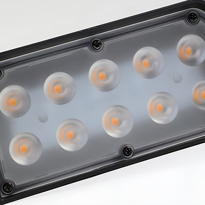 Down Light Wall Sconce Modern LED Waterproof Black Solar Light (Sold in Sets)