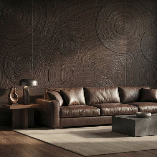 Orbital Ring Grooved Wall Panel