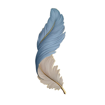 Feather Wall Lamp Modern Luxury Creative LED Art Deco Lamp