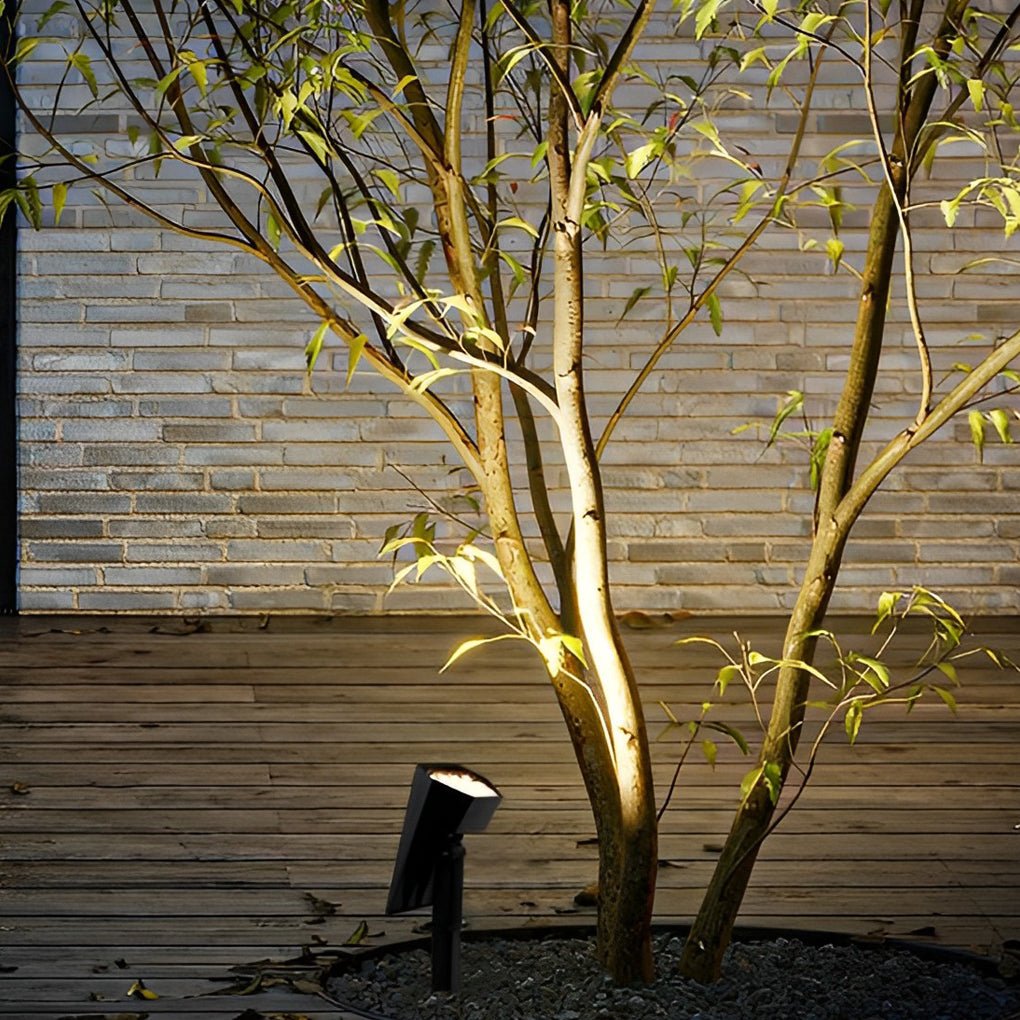 Flood Spike Light Adjustable Angle Solar Spotlight (Sold in Sets)