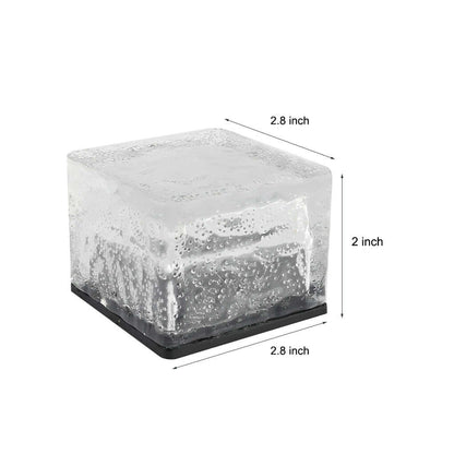 Outdoor Ice Cube Lights Modern Intelligent Solar Step Light (Sold in Sets)