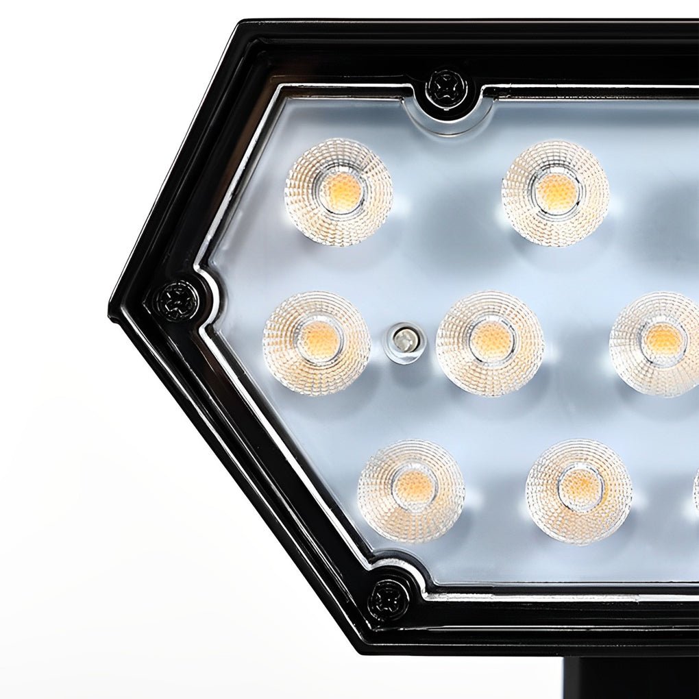 Flood Spike Light Adjustable Angle Solar Spotlight (Sold in Sets)
