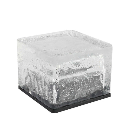 Outdoor Ice Cube Lights Modern Intelligent Solar Step Light (Sold in Sets)