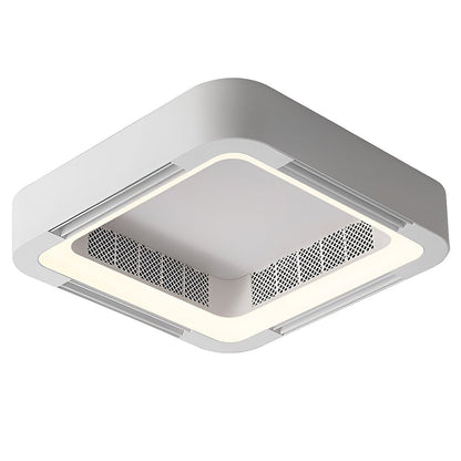 Low Profile Bladeless Ceiling Fan with Light Inverter LED Light