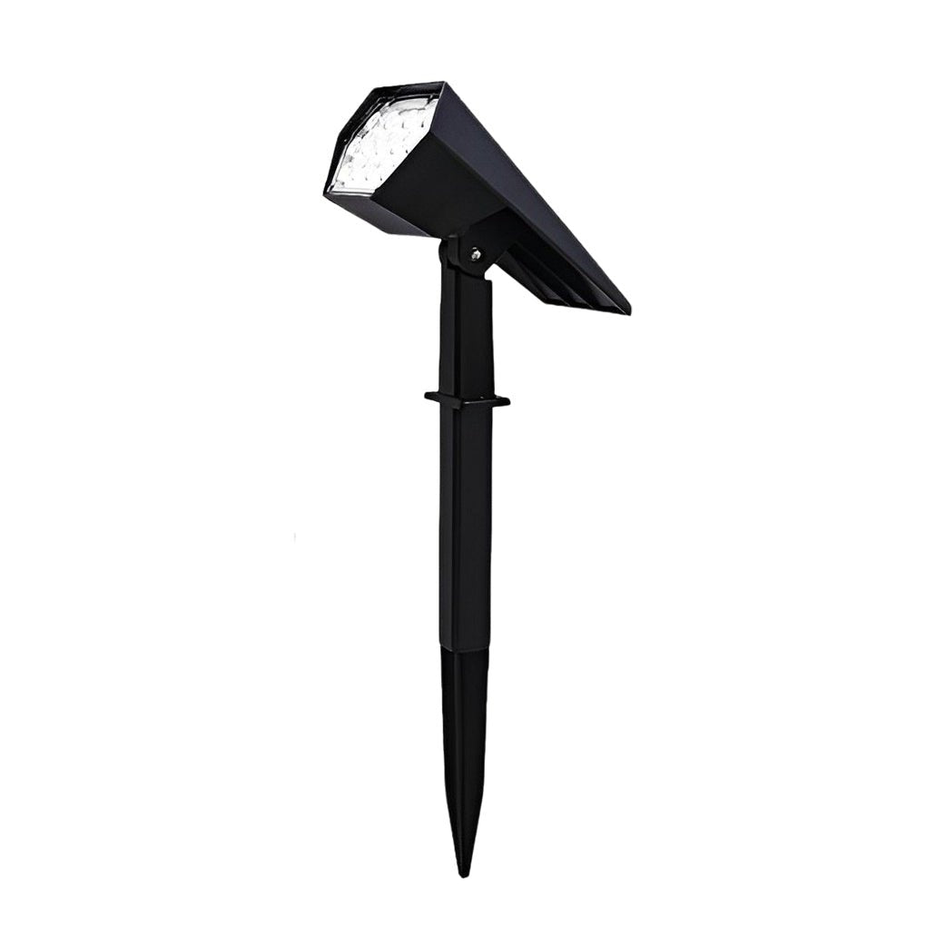 Flood Spike Light Adjustable Angle Solar Spotlight (Sold in Sets)