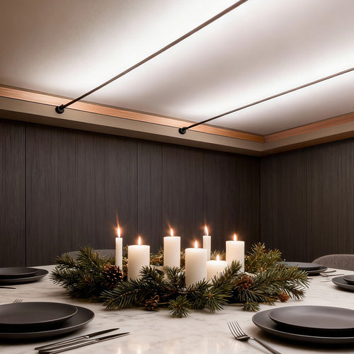 Skyline Linear LED Lighting Rotatable Ultra-Thin Steel Bar Light