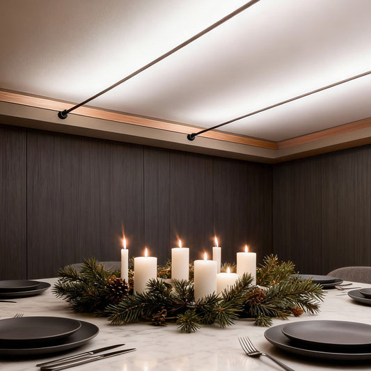 Skyline Linear LED Lighting Rotatable Ultra-Thin Steel Bar Light