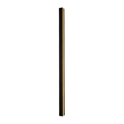 Linear Outdoor Wall Sconce Minimalist LED Black Lamp