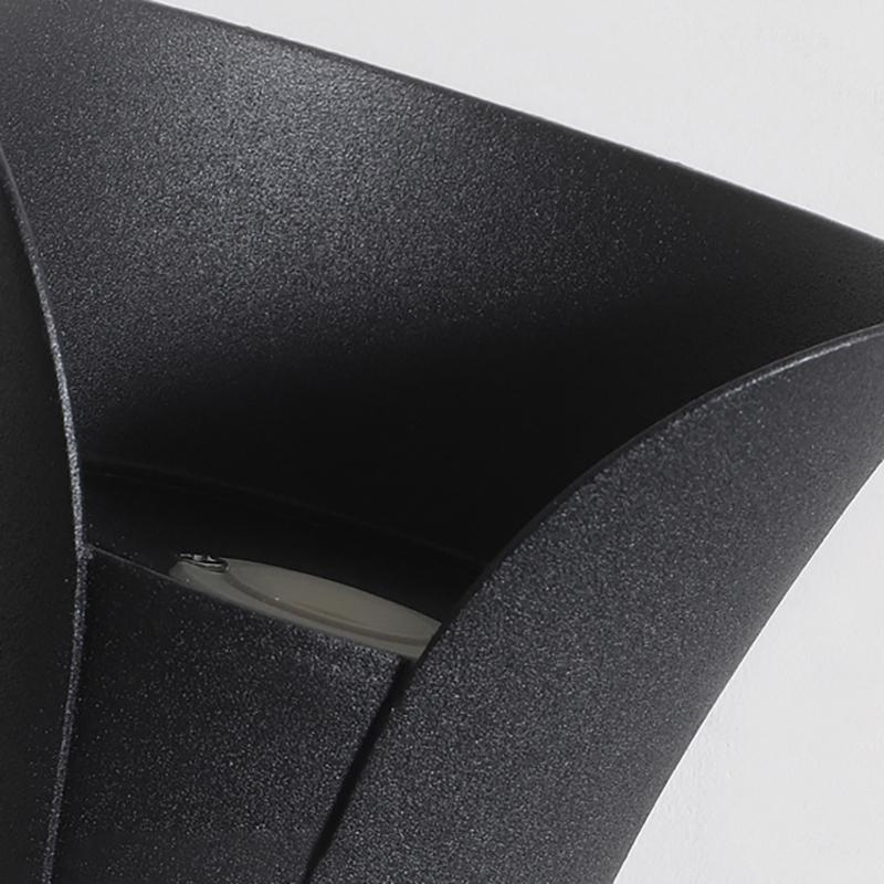 Up Down Lighting Wall Lights Modern Curved LED Waterproof Light (Sold in Sets)