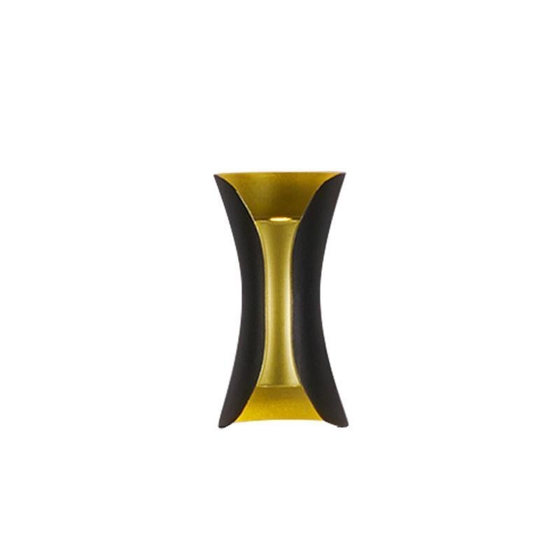 Up Down Lighting Wall Lights Modern Curved LED Waterproof Light (Sold in Sets)