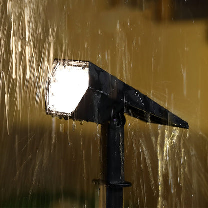 Flood Spike Light Adjustable Angle Solar Spotlight (Sold in Sets)