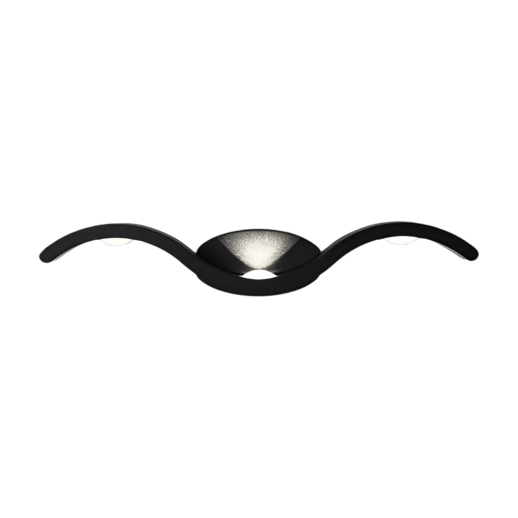 Wave Wall Sconce Outdoor Creative Up-Down LED Light (Sold in Sets)